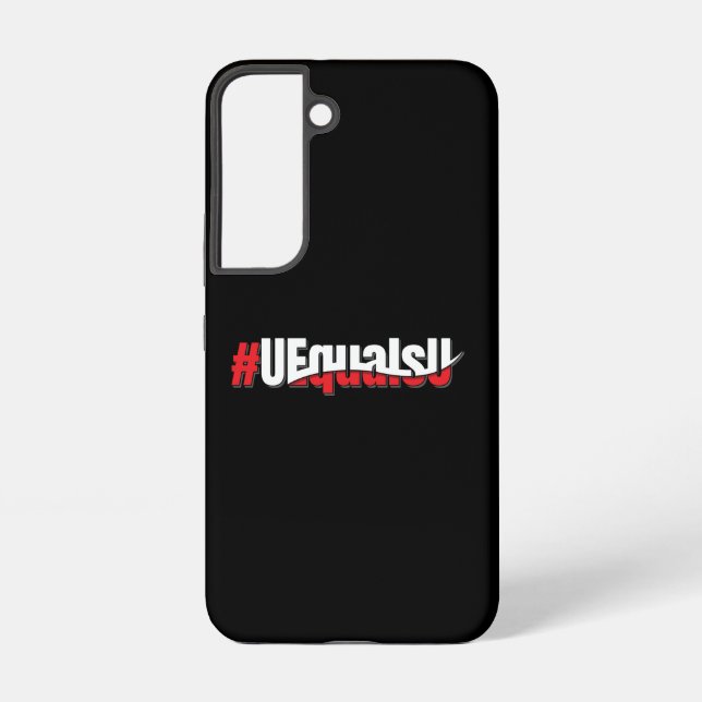 Funda Para Samsung Galaxy UEqualsU VIH Indetectable Arte no transmisible (Reverso )