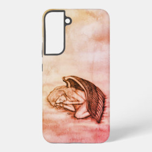 Funda Para Samsung Galaxy S22+ Un ángel durmiente en las nubes del cielo