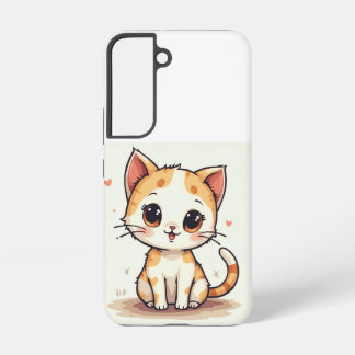 Funda Para Samsung Galaxy S22 un gato lindo