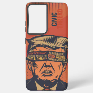 Funda Para Samsung Galaxy S21 Ultra Un presidente con los ojos vendados por problemas 