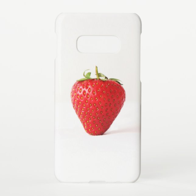 Funda Para Samsung Galaxy Un sgcnm de fresa roja (Reverso)