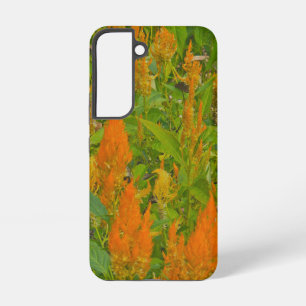 Funda Para Samsung Galaxy S22 Una cresta de gallo con amor ardiente