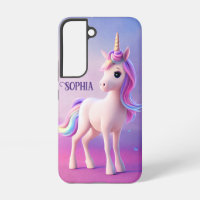 Unicornio blanco lindo con forma rosa y azul