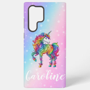 Funda Para Samsung Galaxy S22 Ultra Unicornio mágico colorido