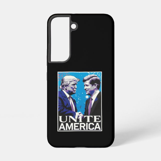 Funda Para Samsung Galaxy Unir a Estados Unidos con un Trump icónico (Reverso )