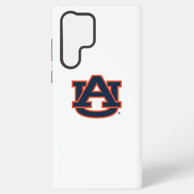 Funda Para Samsung Galaxy Universidad Auburn | Logo de Auburn UA (Reverso )