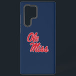 Funda Para Samsung Galaxy S22 Ultra Universidad de Misisipi | Archivo de comandos de O<br><div class="desc">¡Echa un vistazo a los diseños de la Universidad de Misisipi! Obtén el último equipo de los Rebeldes de Misisisipi aquí. Todos estos productos de Zazzle son de personalizable con su año de clase, nombre y club. Estos productos hacen regalos perfectos para el estudiante, ex alumno, familia, amigo o aficionado...</div>