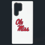 Funda Para Samsung Galaxy S22 Ultra Universidad de Misisipi | Archivo de comandos de O<br><div class="desc">¡Echa un vistazo a los diseños de la Universidad de Misisipi! Obtén el último equipo de los Rebeldes de Misisisipi aquí. Todos estos productos de Zazzle son de personalizable con su año de clase, nombre y club. Estos productos hacen regalos perfectos para el estudiante, ex alumno, familia, amigo o aficionado...</div>