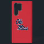 Funda Para Samsung Galaxy S22 Ultra Universidad de Misisipi | Archivo de comandos de O<br><div class="desc">¡Echa un vistazo a los diseños de la Universidad de Misisipi! Obtén el último equipo de los Rebeldes de Misisisipi aquí. Todos estos productos de Zazzle son de personalizable con su año de clase, nombre y club. Estos productos hacen regalos perfectos para el estudiante, ex alumno, familia, amigo o aficionado...</div>
