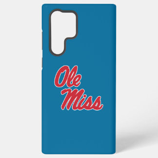 Funda Para Samsung Galaxy S22 Ultra Universidad de Misisipi | Ole Miss Script