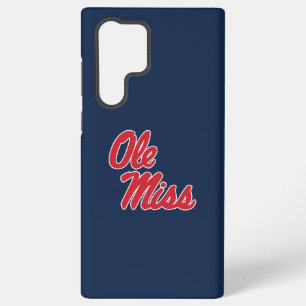 Funda Para Samsung Galaxy S22 Ultra Universidad de Mississippi   Ole Miss Script