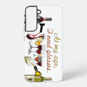 Funda Para Samsung Galaxy S22+ Vajilla de vino para beber de SlipperyJoe's juego 