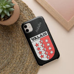 Funda Para Samsung Galaxy S21 Valais, Suiza | Bandera. Nombre manuscrito negro<br><div class="desc">Valais, Suiza | Bandera. Nombre escrito a mano Negro fondo Samsung Galaxy Funda. ¿Buscando un estuche telefónico muy exclusivo? ¡No mires más lejos esto es lo que has estado buscando! Cambie el nombre por el suyo propio o por el que le gusta a Suiza en su vida. O puede personalizarse...</div>