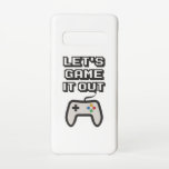 Funda Para Samsung Galaxy S10 Vamos a jugarlo<br><div class="desc">Para un jugador de verdad,  el juego no ha terminado. Diseño único de juegos llamativo. Un juego perfecto para tu evento de juego o como regalo para amigos jugadores,  familia,  adicto a los videojuegos,  nerd,  geeks,  freaks.</div>
