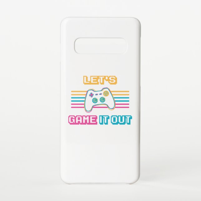 Funda Para Samsung Galaxy Vamos a reventarlo - estilo retro (Reverso)