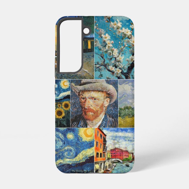 Funda Para Samsung Galaxy Van Gogh Fine Art Collage (Reverso )