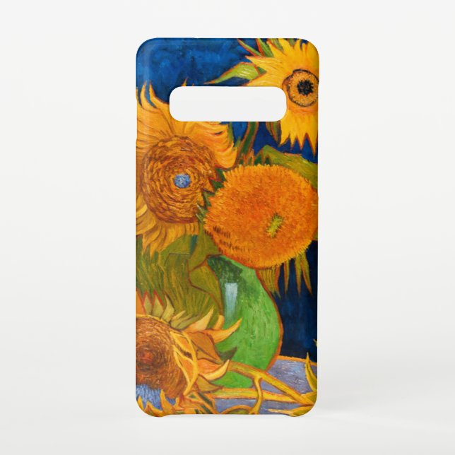 Funda Para Samsung Galaxy Van Gogh Sunflowers (Reverso)