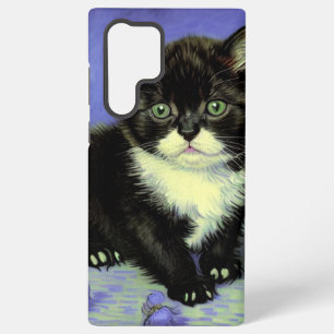 Funda Para Samsung Galaxy S22 Ultra Van Gogh Tuxedo Kitten