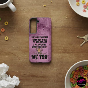 Funda Para Samsung Galaxy S22 Venganza de araña divertida de Halloween