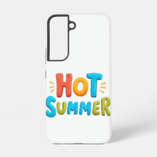 Funda Para Samsung Galaxy S22 Verano caliente - Estampilla de temporada de veran