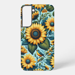 Funda Para Samsung Galaxy S22+ Verano/girasol/ave
