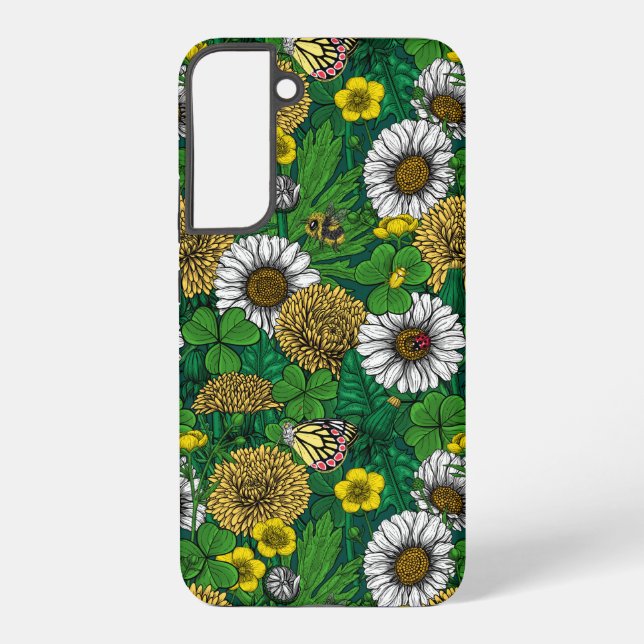 Funda Para Samsung Galaxy Verde primavera (Reverso )