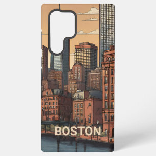 Funda Para Samsung Galaxy S22 Ultra Viajero de Boston: una deliciosa idea de regalo