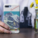 Funda Para Samsung Galaxy S22 Viajes vintage de los Alpes suizos | Pintura de Ju<br><div class="desc">Viajes vintage de los Alpes suizos | Pintura Retro De Jungfrau. Edite para añadir tu propio nombre en el hermoso tipo de letra escrito a mano Samsung Galaxy S22 Funda. Cambie el nombre por el suyo propio o por el que le gusta a Suiza en su vida. También puede cambiar...</div>