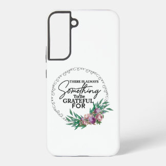 Funda Para Samsung Galaxy S22+ Vibraciones de Gratitud Blancas