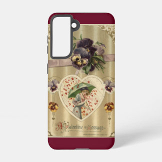 Funda Para Samsung Galaxy S21 Victorian Lady Vintage Valentine