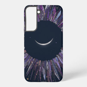 Funda Para Samsung Galaxy S22+ vidrio tintado celestial