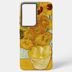 Funda Para Samsung Galaxy S21 Ultra Vincent Van Gogh 12 Girasoles Impresionista