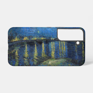 Funda Para Samsung Galaxy S22 Vincent van Gogh - Noche estrellada sobre el Ródan