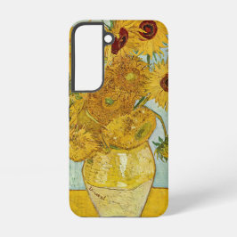 Funda Para Samsung Galaxy S22 Vincent Van Gogh - Vase con doce girasoles