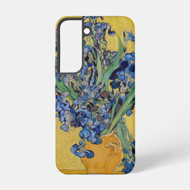 Funda Para Samsung Galaxy Vincent van Gogh - Vase con irlandeses (Reverso )