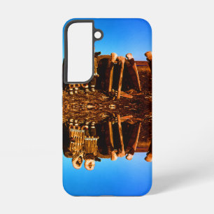 Funda Para Samsung Galaxy S22 Vintage eskimo esquimal vestido de piel Alaska igl