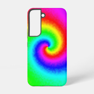 Funda Para Samsung Galaxy S22 Vintage Hippie Boho Tie Dye Psychedell Twirl