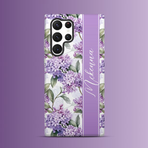 Funda Para Samsung Galaxy S22 Ultra Vintage Hydrangea Elegance