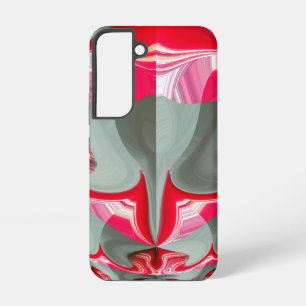 Funda Para Samsung Galaxy S22 Vintage rojo