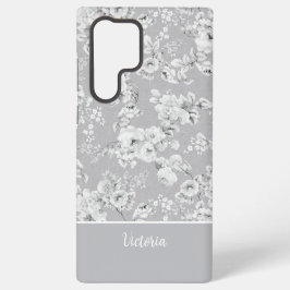 Funda Para Samsung Galaxy S22 Ultra Vintage Rose White MagSafe Tough