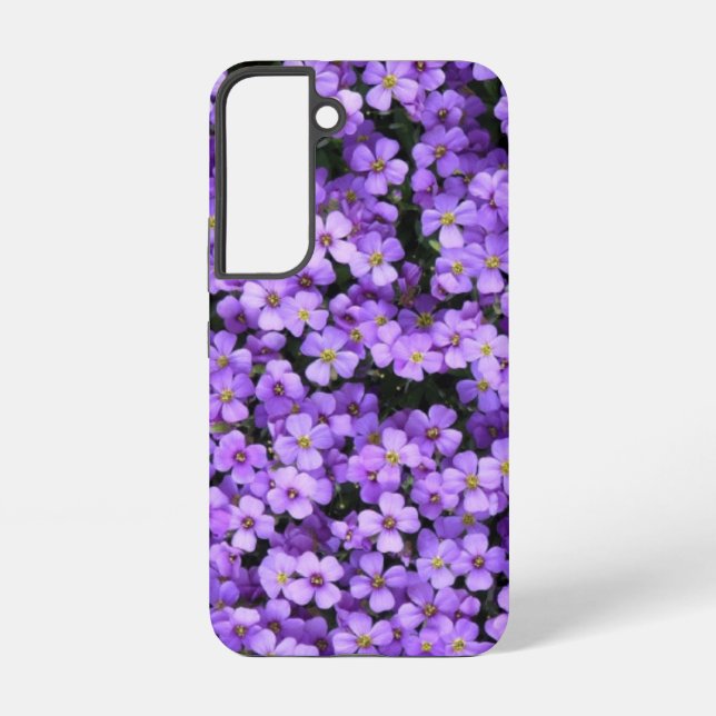 Funda Para Samsung Galaxy Violet Spring Flowers Violets (Reverso )