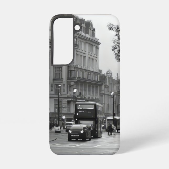 Funda Para Samsung Galaxy Vista elegante de la calle (Reverso )