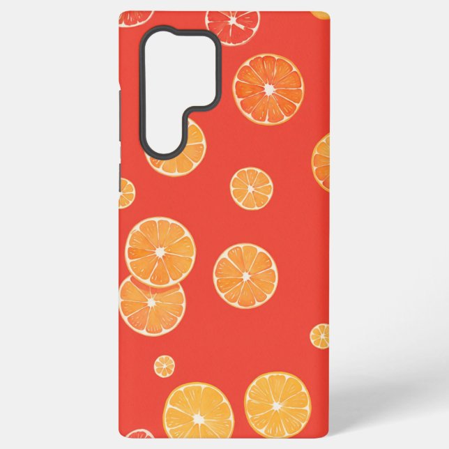 Funda Para Samsung Galaxy Vitamin Vibes Citrus Slices Phone Case (Reverso )