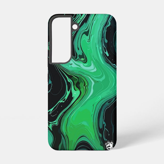 Funda Para Samsung Galaxy Vivid Emerald Marble (Reverso )