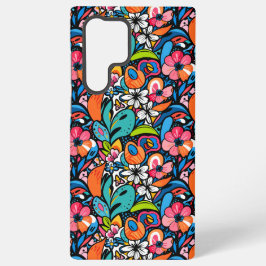 Funda Para Samsung Galaxy S22 Ultra Vivid Floral Garden Bliss