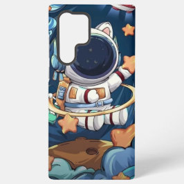 Funda Para Samsung Galaxy S22 Ultra Volar al espacio con las estrellas