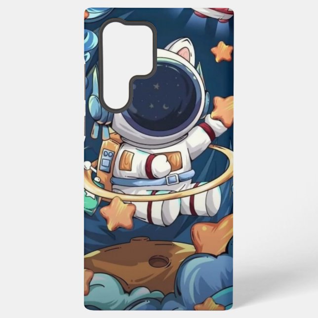 Funda Para Samsung Galaxy Volar al espacio con las estrellas (Reverso )