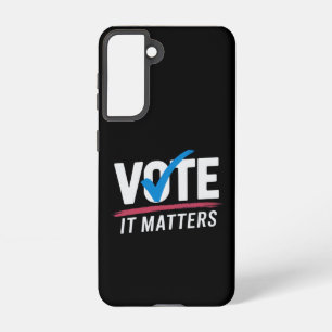 Funda Para Samsung Galaxy S21 Vota Elección 2024 Votante Demócrata Política