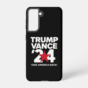 Funda Para Samsung Galaxy S21 Vota por Trump Vance 2024 Elección Trump 2024