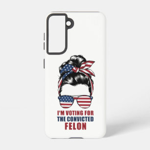 Funda Para Samsung Galaxy S21 Voto por el convicto Felon Pro Trump 2024